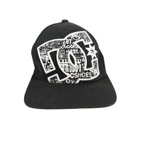 NWOT DC Skateboard Cap Hip Hop Streetwear Art Retired S-M